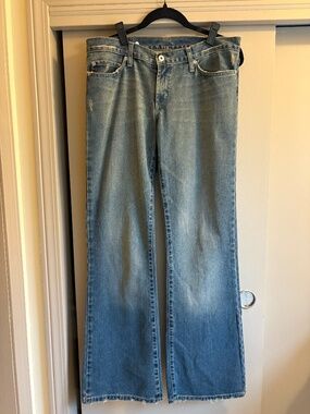 Low rise distressed Nobody jeans size 13